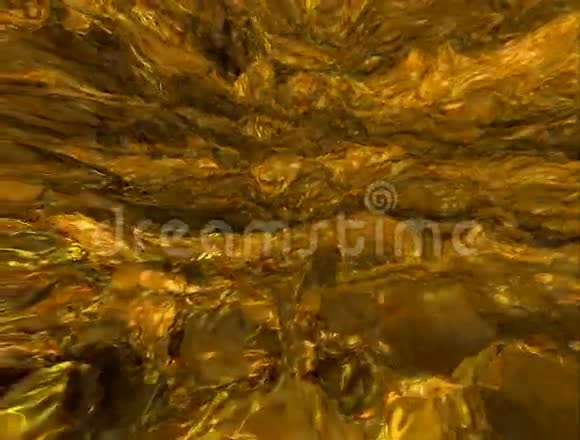 流体黄金抽象背景视频的预览图