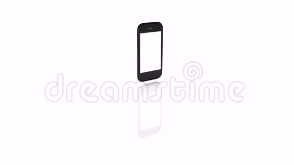 智能手机打开白色背景视频的预览图