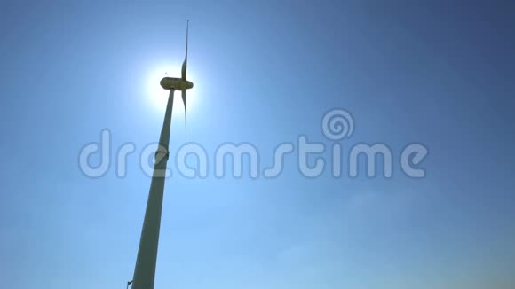 风能风力发电风力涡轮机视频的预览图