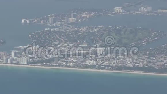 佛罗里达海岸线空中视频的预览图