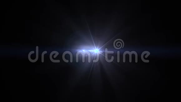 闪光衰落水平移动灯标志闪亮动画循环背景新质量自然照明光学镜头视频的预览图