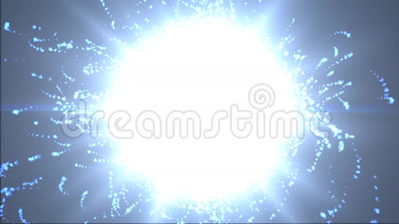 很多粒子原子粒子粒子在空间中的运动视频的预览图