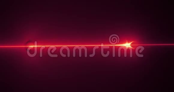 暗背景下红黄线曲线粒子的抽象图案视频的预览图