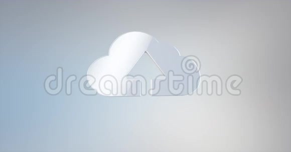 云上传白3D图标视频的预览图