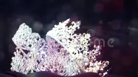 钻石皇冠小姐选美大赛背景视频的预览图