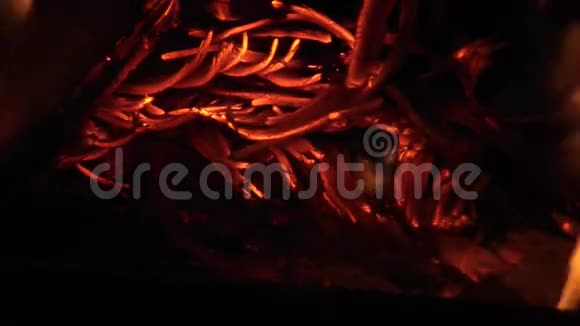 燃烧的火焰和Embe视频的预览图
