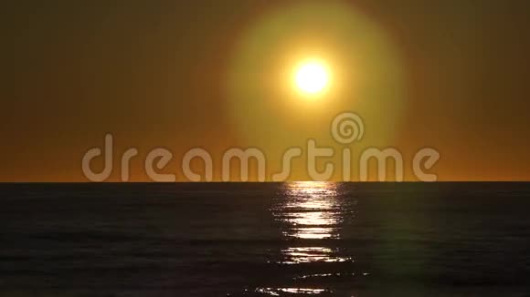 波罗的海的日落视频的预览图