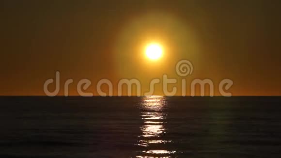 波罗的海的日落视频的预览图