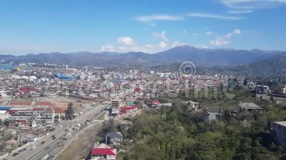 巴图米城市景观格鲁吉亚视频的预览图