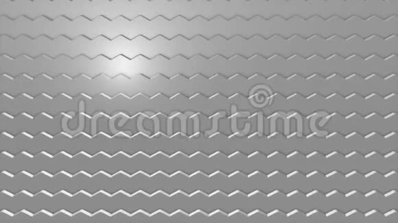 白色多边形几何曲面计算机产生的无缝环路抽象运动背景视频的预览图