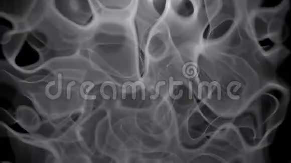 烟雾火焰平滑运动现代抽象背景动画三维渲染视频的预览图
