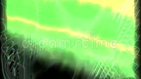 抽象青黄隧道背景视频的预览图