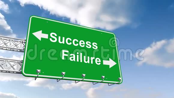 成功与失败是蓝天的象征视频的预览图