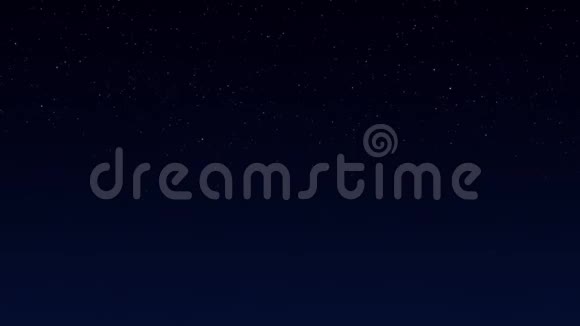 夜晚的星空黑暗的空间背景与星星视频的预览图