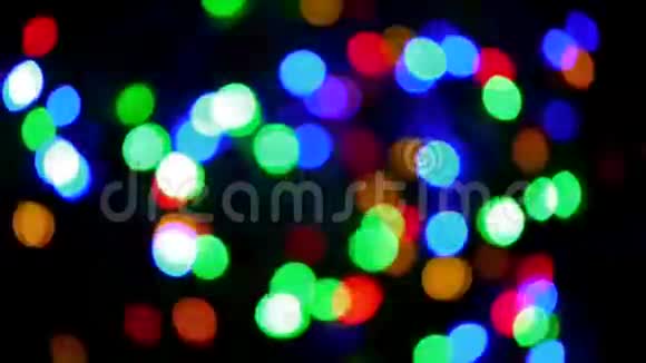 圣诞节和新年装饰摘要视频的预览图
