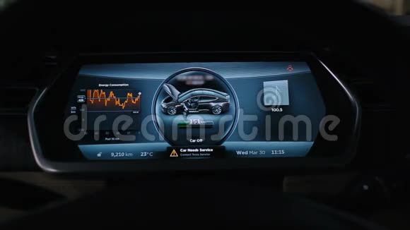 电动车控制面板视频的预览图