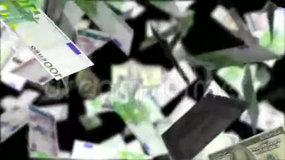钱雨抽象循环背景视频的预览图