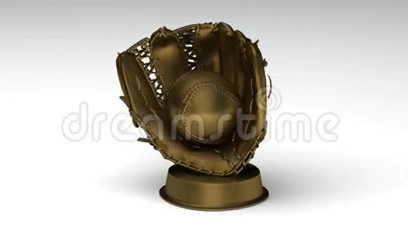 带球转动金色棒球手套视频的预览图