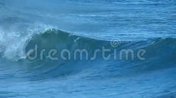 加州海滩上的海浪爆发视频的预览图