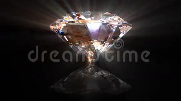 漂亮的旋转钻石视频的预览图