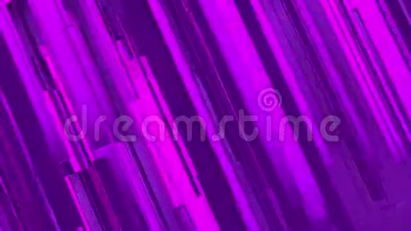 抽象3d紫色矩形和线条背景视频的预览图