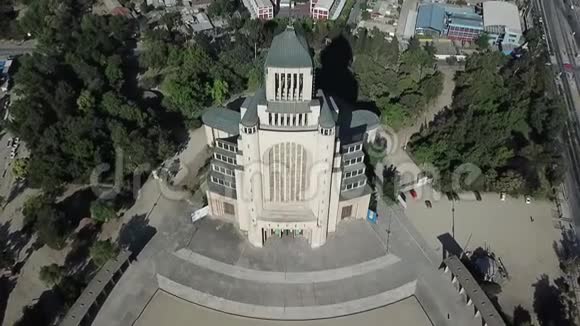 智利佛特寺的鸟瞰图视频的预览图