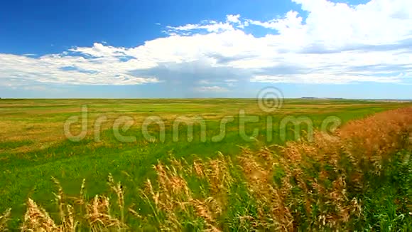 南达科他州草原风景视频的预览图