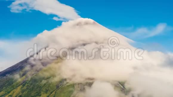 马永火山在勒加兹皮卢松菲律宾视频的预览图