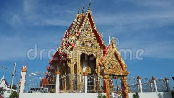 泰国寺庙周围平静视频的预览图