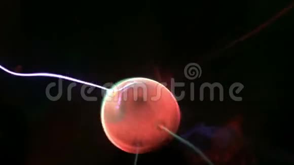 抽象球发出光线视频的预览图