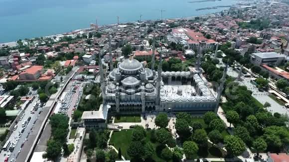 伊斯坦布尔蓝色清真寺视频的预览图