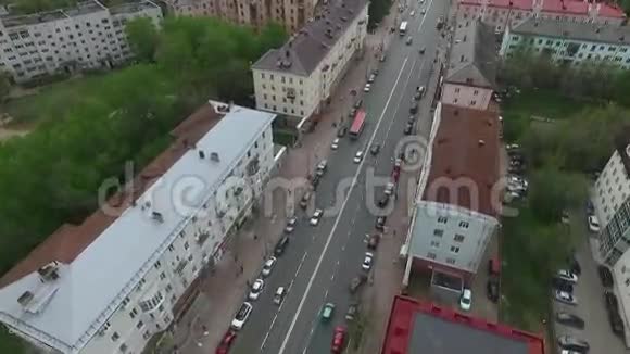 俄罗斯城市道路交通视频的预览图