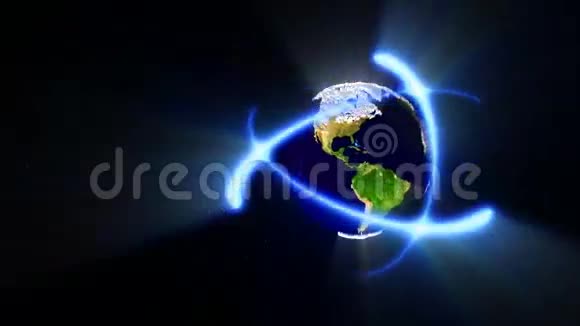 地球和原子环阿尔法包括视频的预览图