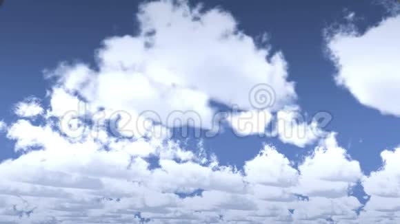 时间流逝的云蓝天视频的预览图