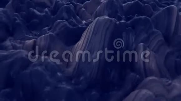 4K抽象波纹果冻背景视频的预览图