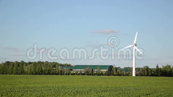 风车能源发电机视频的预览图