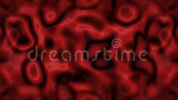 可循环的血细胞背景显微镜下的血液视频的预览图
