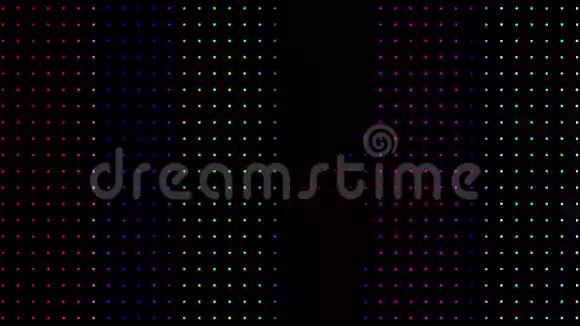 多彩点图案墙背景循环视频的预览图