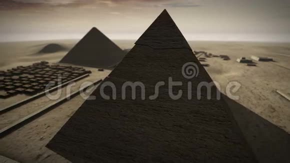 吉萨平台埃及动画在3D视频的预览图