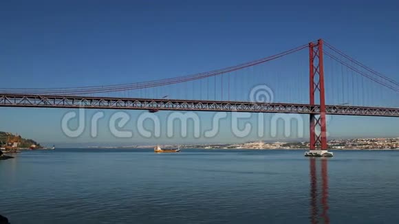 里斯本25德阿布里勒桥全景视频的预览图