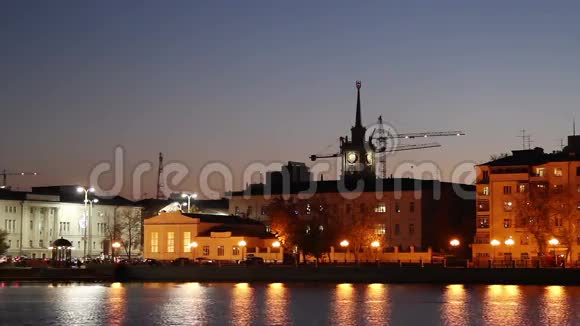 叶卡捷琳堡夜景视频的预览图