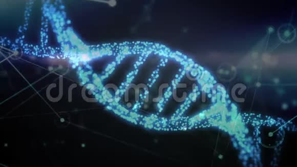 旋转DNA链视频的预览图