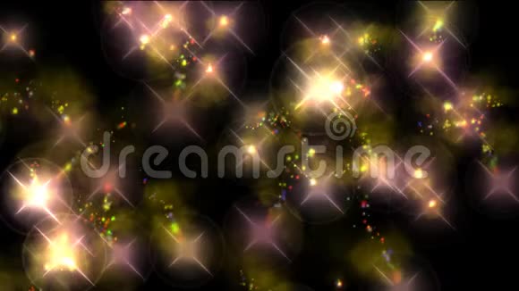 抽象恒星运动视频的预览图