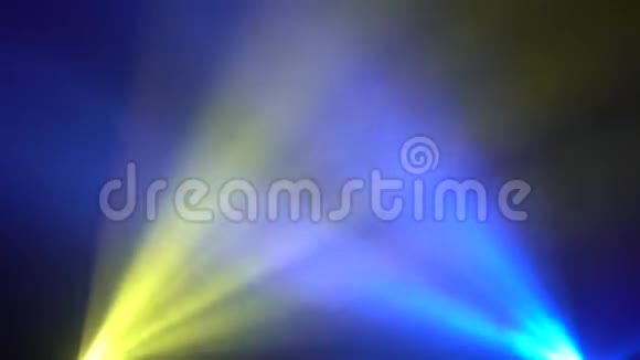 激光蓝光和烟雾的舞台聚光灯视频的预览图