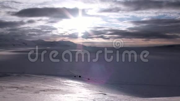 北极惊人的冰沙景观视频的预览图