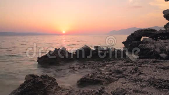 海滩达尔马提亚克罗地亚视频的预览图