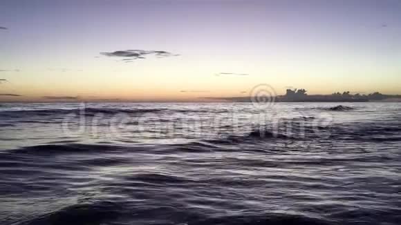 夏威夷考艾岛的怀美亚日落视频的预览图