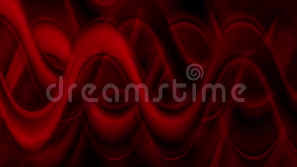 暗红色抽象波状视频动画视频的预览图