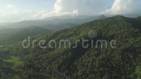 菲律宾的山景视频的预览图