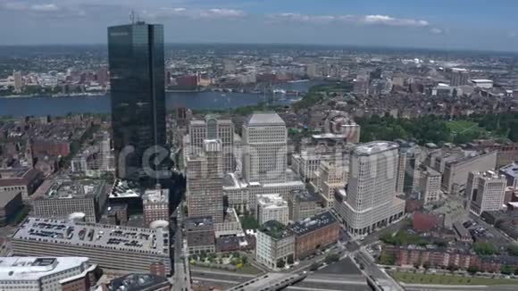 波士顿市中心的景观视频的预览图